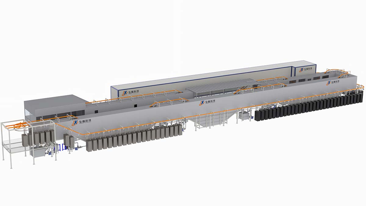 Auto Parts E-coating Line